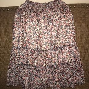 Floral skirt